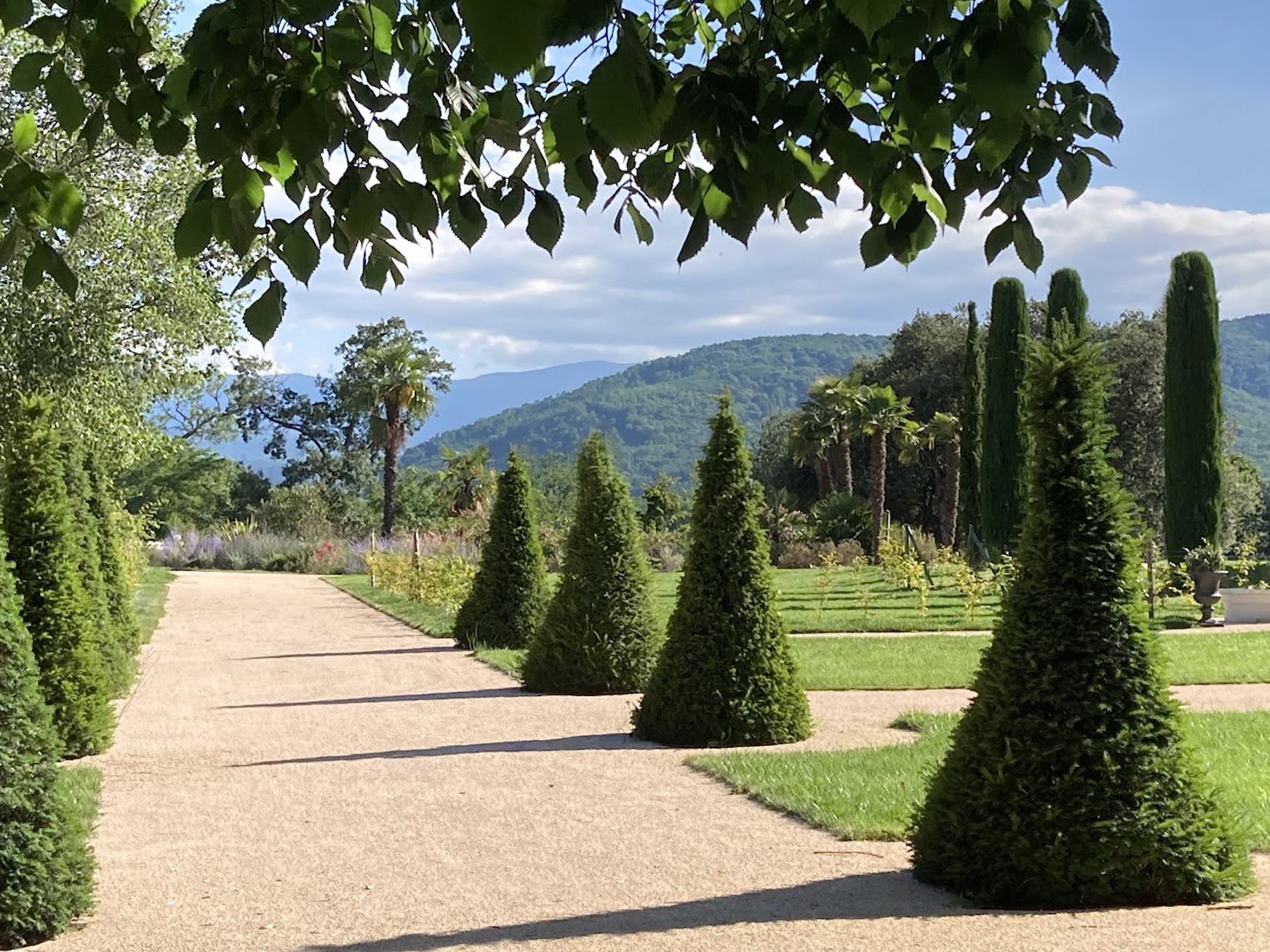 Le parc du château — Ariège