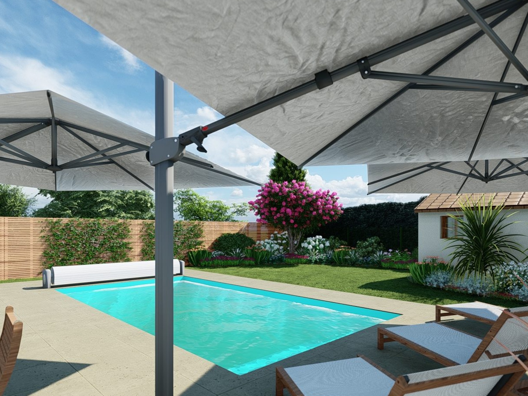 Conception d’un jardin pour recevoir — Pibrac